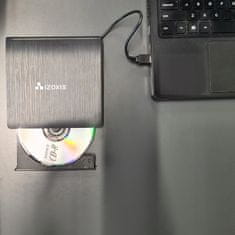 Izoksis CD+DVD prijenosni vanjski pogon USB 3.0