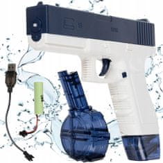Kruzzel ACA. Električni automatski vodeni pištolj 40+400ml USB