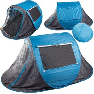 Verkgroup Popup šator za do 3 osobe 210x130cm sa UV zaštitom