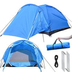 Verkgroup Putnički turistički šator za do 2 osobe 260x150cm plavi