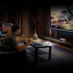 Dexxer Prijenosni WiFi LED projektor HDMI USB AV i zvučnik 100 "