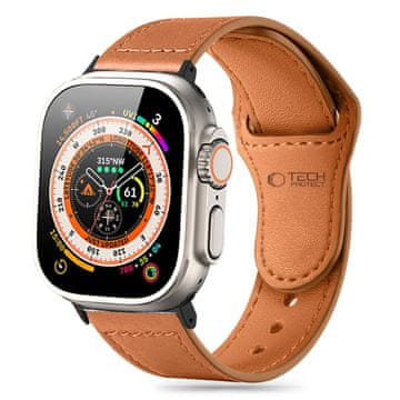 Tech-protect Natural Fit remen za Apple Watch 44/45/49mm, brown