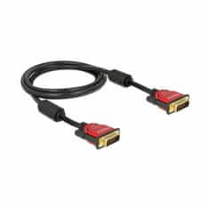 Delock DVI digitalno-digitalni kabel 2m premium s feritnom prigušnicom 84345