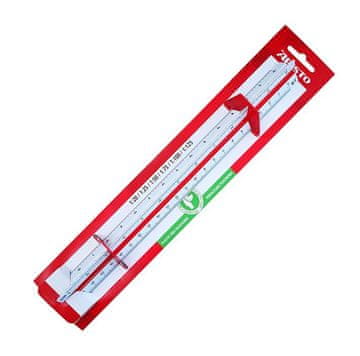 Aristo Trostrano ravnalo blister Mjerilo 1:20 :25 :50 :75 :100 :125