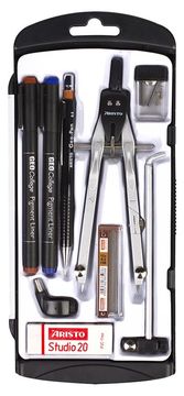 Aristo Komplet sa šestarom - 9-dijelni