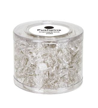 Bi-Office Prozirne pribadače, 200 kom