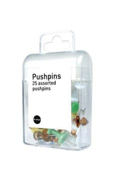 Bi-Office Prozirne pribadače, 25 kom