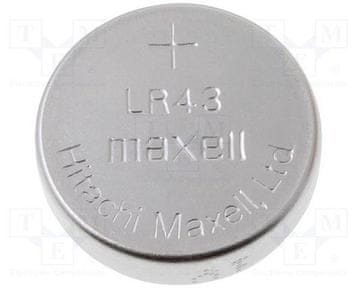 Maxell Baterija LR43, 2 kom bez živog srebra