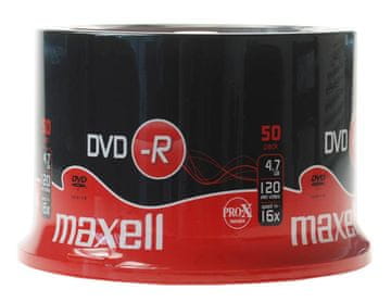 Maxell DVD-R 4,7GB 16X 50 na vretenu