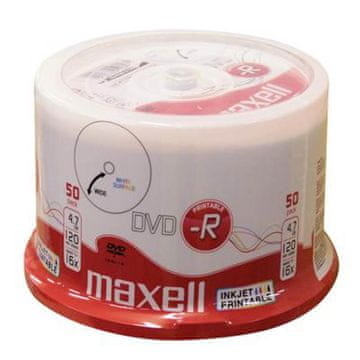 Maxell DVD-R 4,7GB 16X 50 na osovini, za ispis