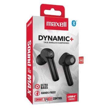 Maxell Bežične Bluetooth slušalice Dynamic+ crne