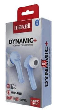 Maxell Bežične Bluetooth slušalice Dynamic+ bijele
