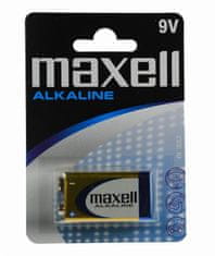 Maxell Baterija 6LR-61, 9V, 1 kom, alkalna