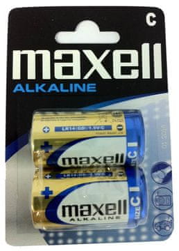 Maxell Baterija LR-14, 2 kom, alkalna (C)