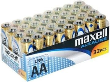 Maxell Alkalne baterije AA (LR6), 32 kom pakiranje u foliju