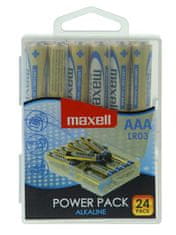 Maxell Baterija AAA (LR03), 24 kom, alkalne PVC pakiranje