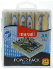 Maxell Alkalne baterije AA (LR6), 24 kom PVC pakiranje