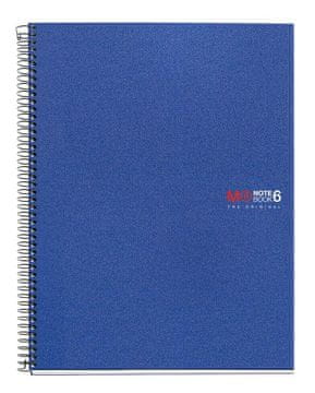 Miquelrius Sveska A4, s linijama, 150 listova, 70g, ORIGINAL 6, PP, plava