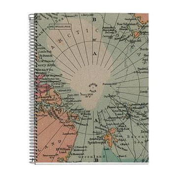 Miquelrius Sveska A5, karo, 80-listna, 80g ECOMAP, reciklirani karton