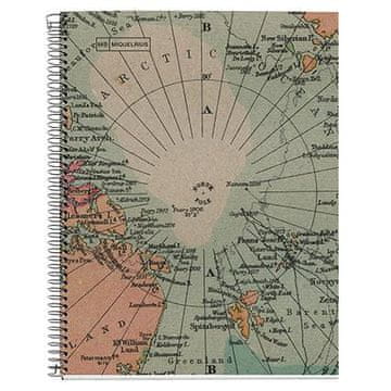 Miquelrius Sveska A4, karo, 80-listna, 80g, ECOMAP, reciklirani karton