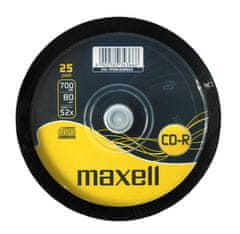 Maxell CD-R 700MB 52X 25 na vretenu