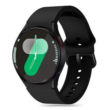 Tech-protect Silicone remen za Samsung Galaxy Watch 4 / 5 / 5 Pro / 6 / 7 / FE, black