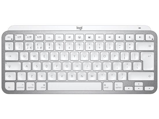 Logitech MX Keys Mini tipkovnica za MAC, siva (Pale Grey), HR g. (920-010526)