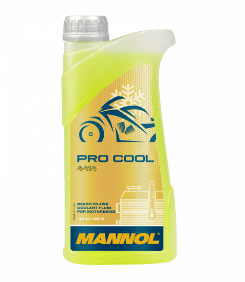 Mannol Pro Cool rashladna tekućina za motocikle, 1 l