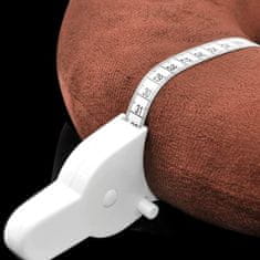 Netscroll Sklopivi dvostrani krojački metar, 150 cm, izvlačni mjerni trak za tijelo i tkaninu, precizan, kompaktan, za šivanje, fitness i praćenje mršavljenja, MeterTape