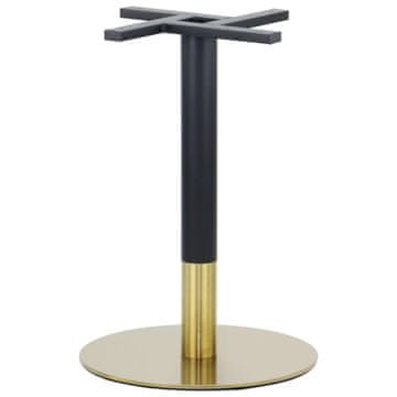 STEMA Podnožje stola SH-3001-6/GB zlatno/crno 50 cm