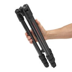 Manfrotto NOVI Befree GT PRO karbonski putni stativ za fotografiju video TWIST LOCK (MTBFRTC4GTFB