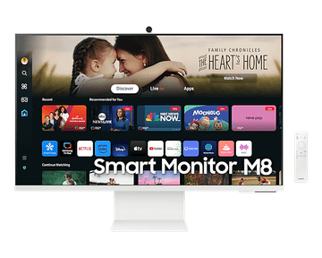 Samsung M8 M80D monitor, 81,28cm (32), VA, 16:9, 3840x2160, HDMI, USB-C, Wi-Fi (LS32DM801UUXDU)