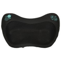 LIVEFY Pillow masažni jastuk za vrat i leđa, crni
