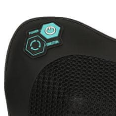 LIVEFY Pillow masažni jastuk za vrat i leđa, crni