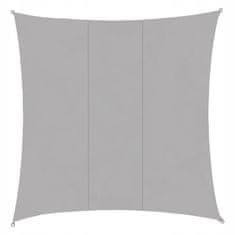Malatec Vodootporno UV vrtno sjenilo jedro 3,6x3,6m pravokutno sivo