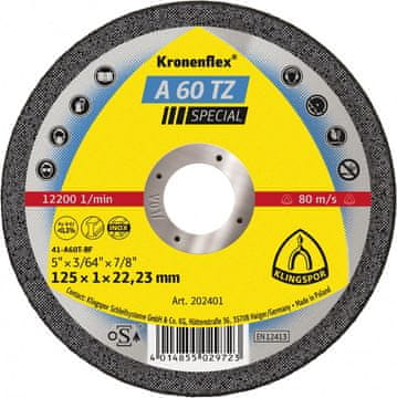 GS RAVNI DISK A60TZ T1A 115*1.0*22 202400 - T1A 115 1 TZ