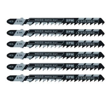 List ubodne pile 100 mm 6TPI drvo T144D 5 komada - E-540-0020