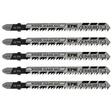 List ubodne pile 74MM 10TPI drvo T101B 5 dijelova - E-540-0011