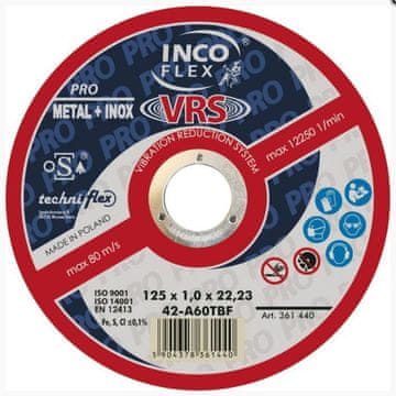 KONVEKSNI DISK T27 230*1.9*22 A36TBF-VRS - T27 230*1.9V