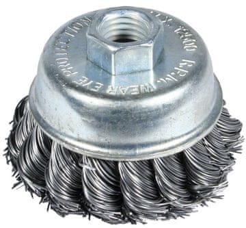 Pletena četka za čaše, konusna, 65 mm, ZN - E-561-3065