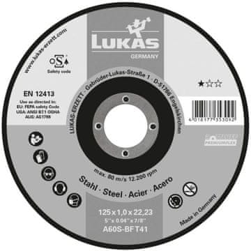FF RAVNI DISK T1A 125*1.6*22 A46T-BF PREMIUMFLEX - T1A 125 1.6R