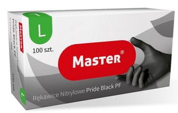 Master Pride crne nitrilne rukavice veličina L - rek GU 4887