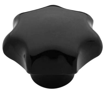 CRNA BAKELITNA RUČKA M12*63MM DIN6336K - HS 092430