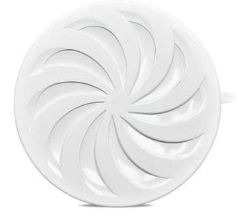 airRoxy OKRUGLA VENTILACIJSKA REŠETKA, ZATVARAJUĆA, PODESIVA, 80-150 MM, BIJELA - RX 02-325