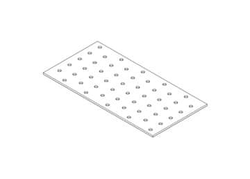 MONTAŽNA PLOČA 1200*60*2,0 MM - LB PL1200*60