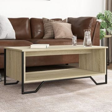 Vidaxl Klub stolić, hrast sonoma, 100x51x40 cm