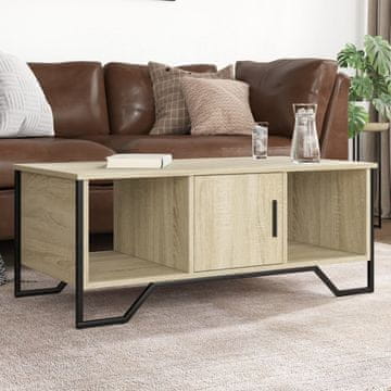 Vidaxl Klub stolić, hrast sonoma, 100x51x40 cm