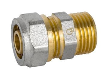Diamond PEX-AL-PEX konektor krom 1/2*16 muški - D001.1/2*16