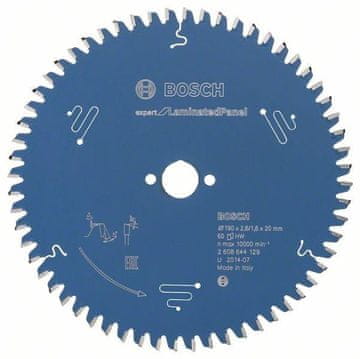 Bosch Stručna pila za laminirane ploče 190*20*2,2 60T - B 2608644129