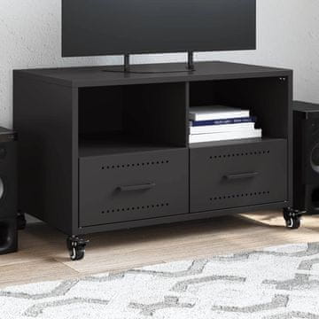 Vidaxl TV stalak crni 68x39x43,5 cm čelik